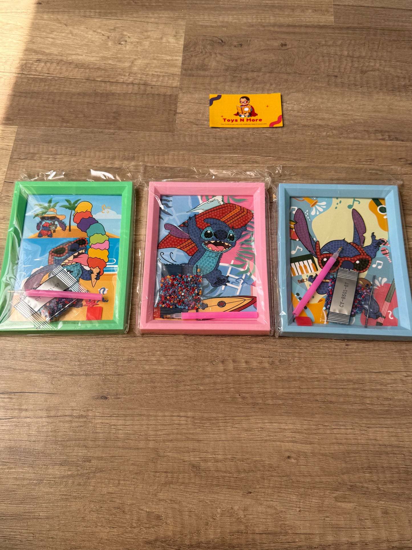 š Framed Diamond Painting Collection: Stitch & Labubu Editions āØ
