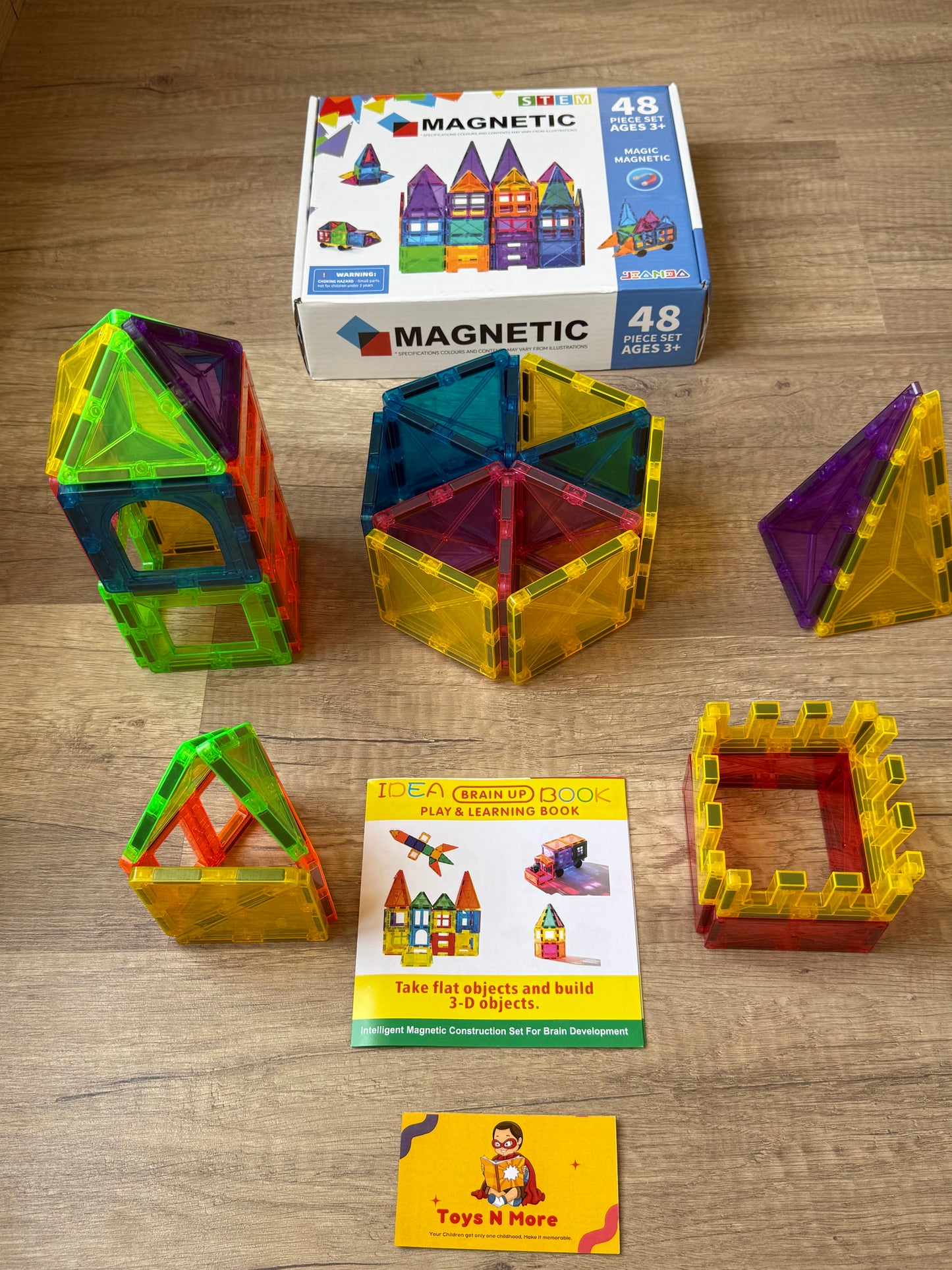 "Master Builder" All-Magnet Set 🏰🧲