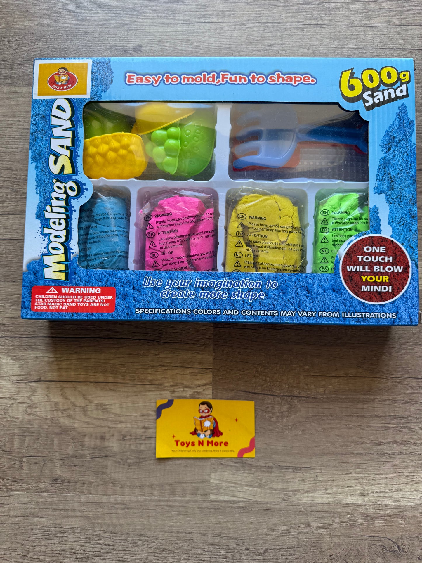 Complete Magic Sand Activity Set (600g) 🏖️🎨