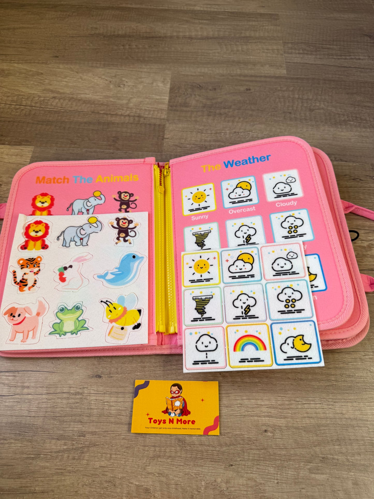 Ultimate Montessori Busy Book - 10-in-1 Sensory Activity Bag 📘🎨