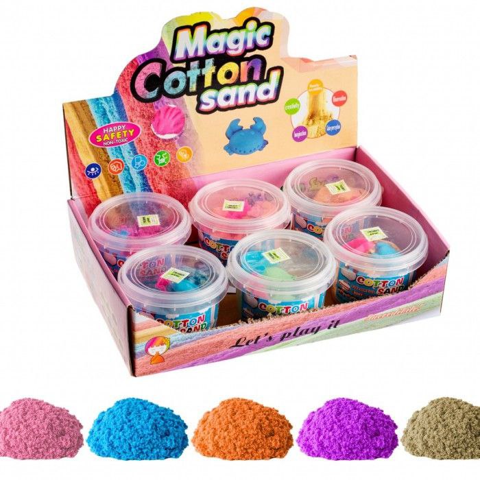 Mini Magic Sand Jar with 2 Molds🏖️🎨
