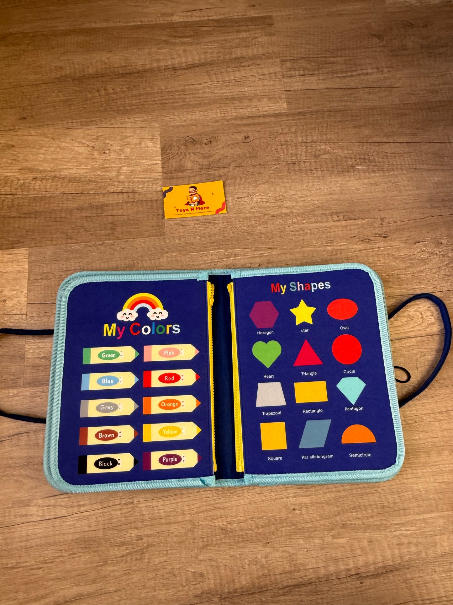Ultimate Montessori Busy Book - 10-in-1 Sensory Activity Bag 📘🎨