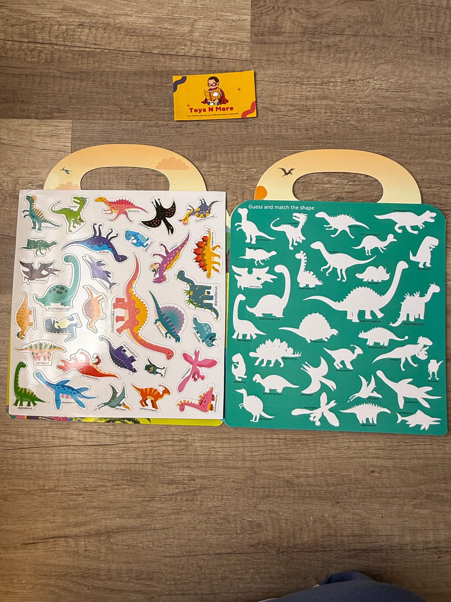 Portable Magnetic Sticker Storybook🦕🚀
