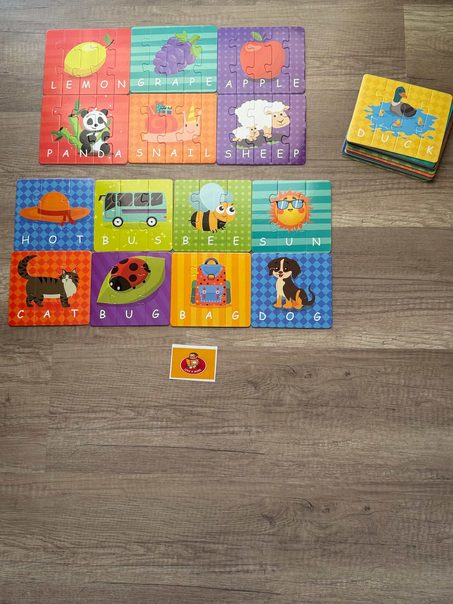 112-Piece Self-Correcting Word Puzzle