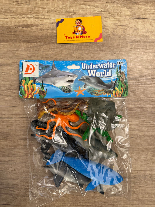 3D Marine Life Discovery Figure🌊🐢