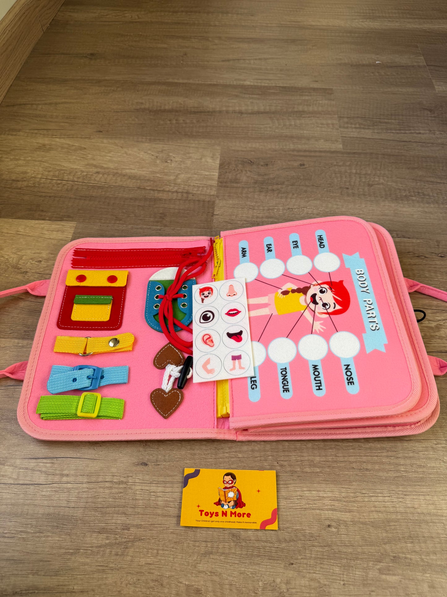 Ultimate Montessori Busy Book - 10-in-1 Sensory Activity Bag 📘🎨