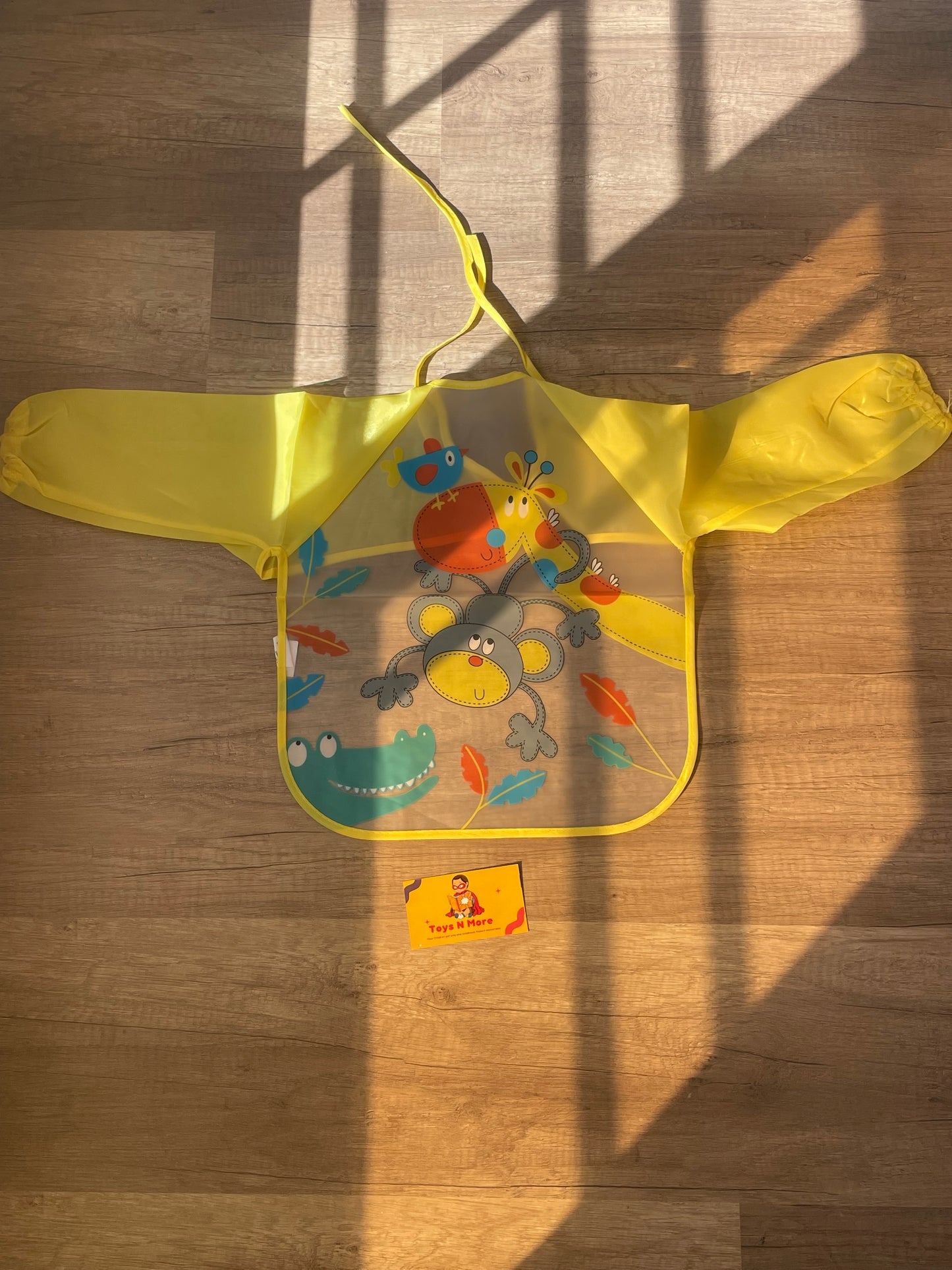 Long-Sleeve Waterproof Bib 🎨🥣