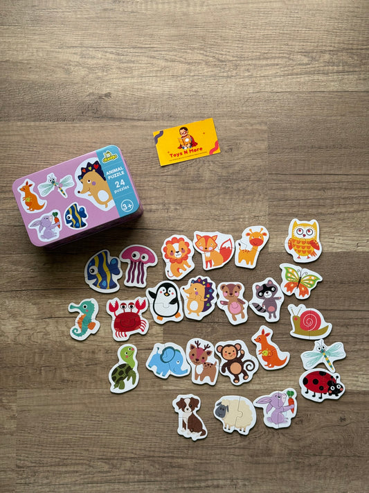 My First Match" 24-Piece Puzzle Set 🧩👶