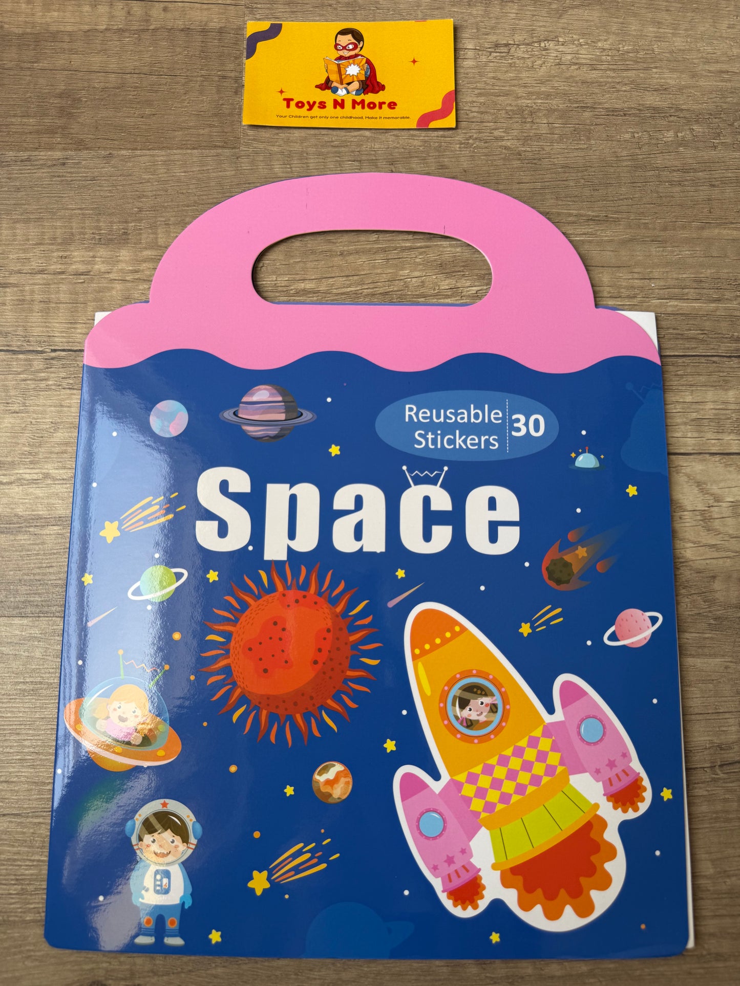 Portable Magnetic Sticker Storybook🦕🚀