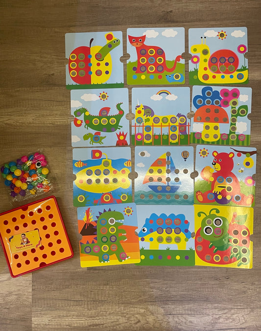 🎨 Button Idea: Premium Montessori Mosaic