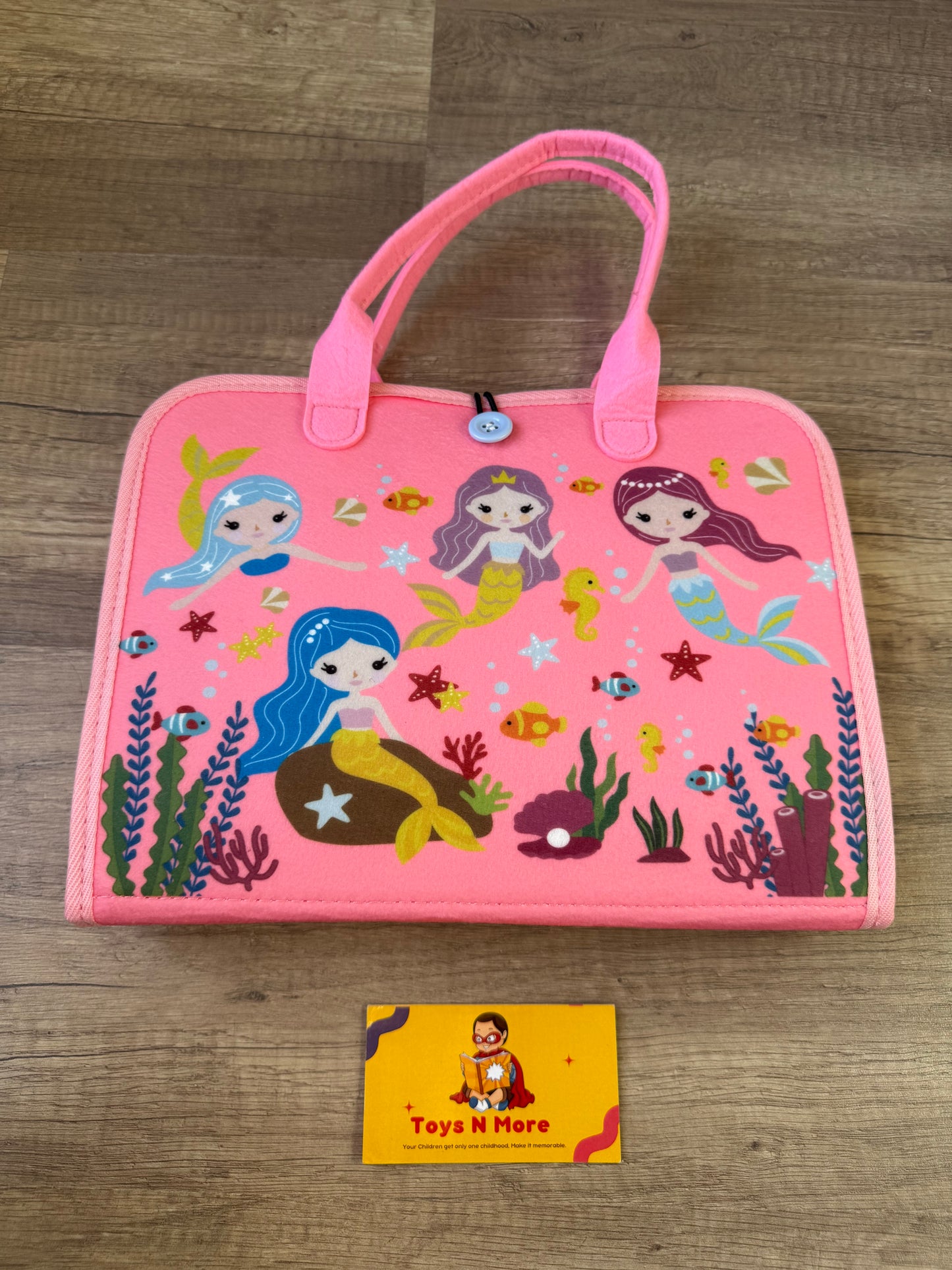 Ultimate Montessori Busy Book - 10-in-1 Sensory Activity Bag 📘🎨