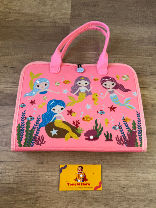 Ultimate Montessori Busy Book - 10-in-1 Sensory Activity Bag 📘🎨