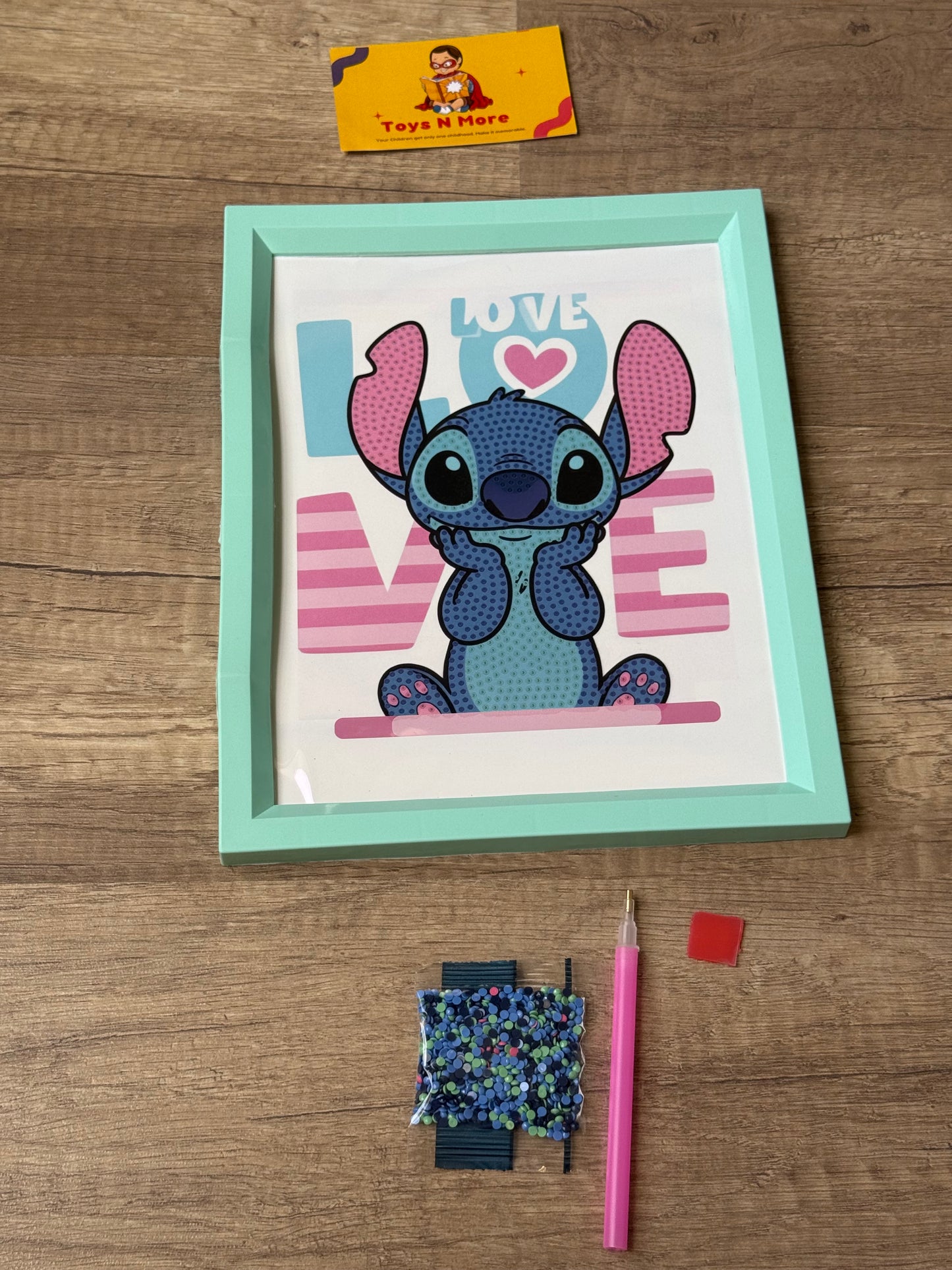 💎 Framed Diamond Painting Collection: Stitch & Labubu Editions ✨
