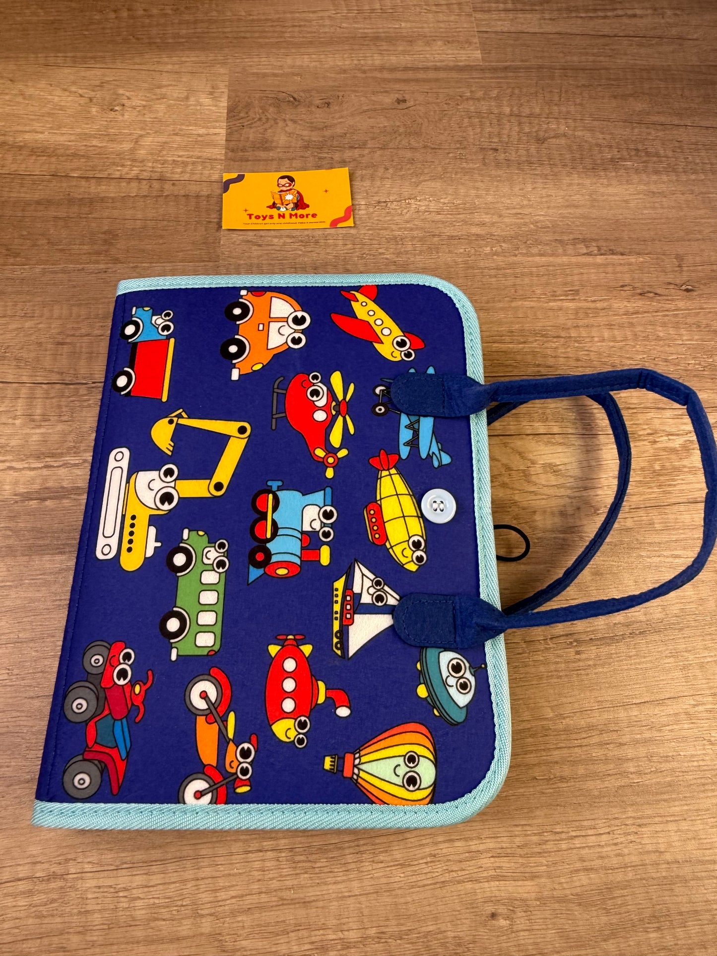Ultimate Montessori Busy Book - 10-in-1 Sensory Activity Bag 📘🎨