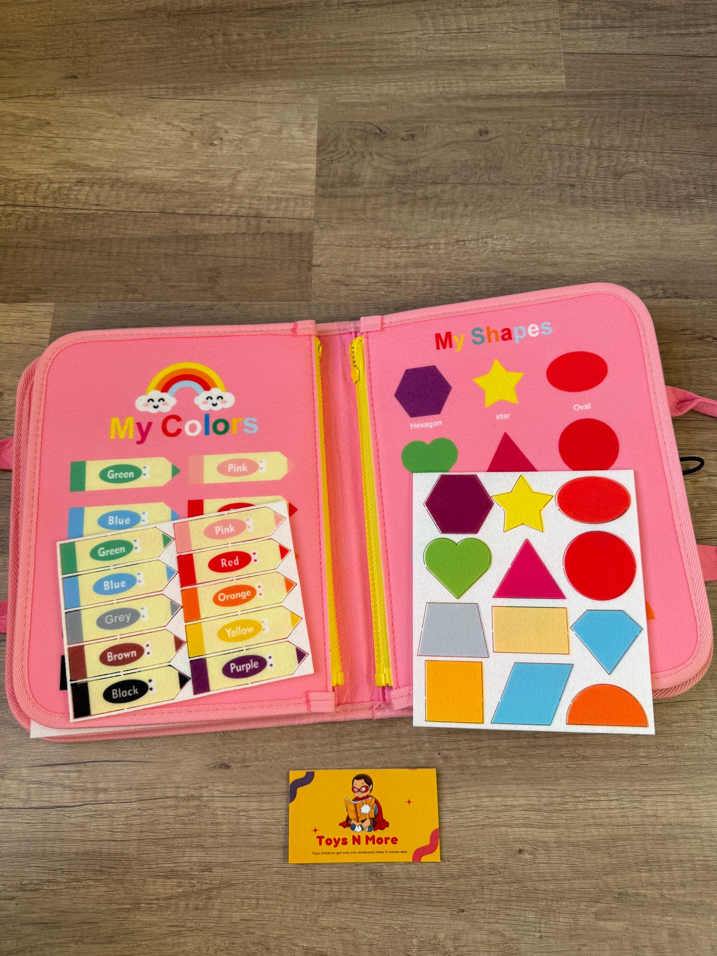 Ultimate Montessori Busy Book - 10-in-1 Sensory Activity Bag 📘🎨