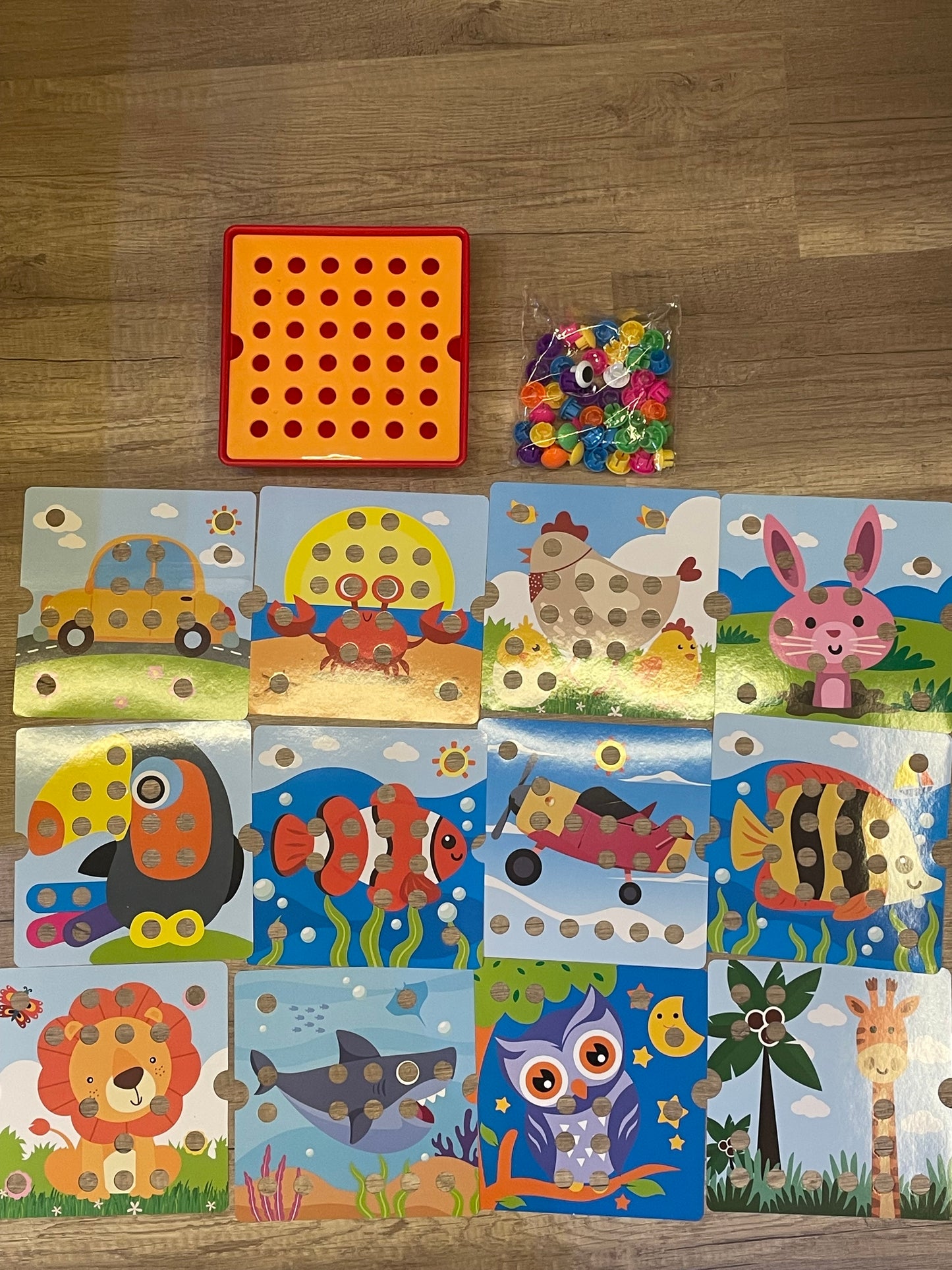 🎨 Button Idea: Premium Montessori Mosaic