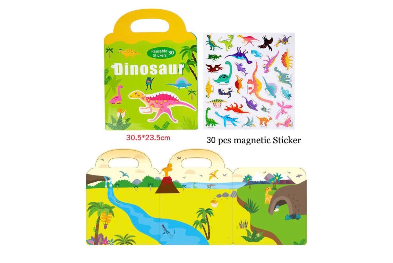 Reusable Magnetic Stickers