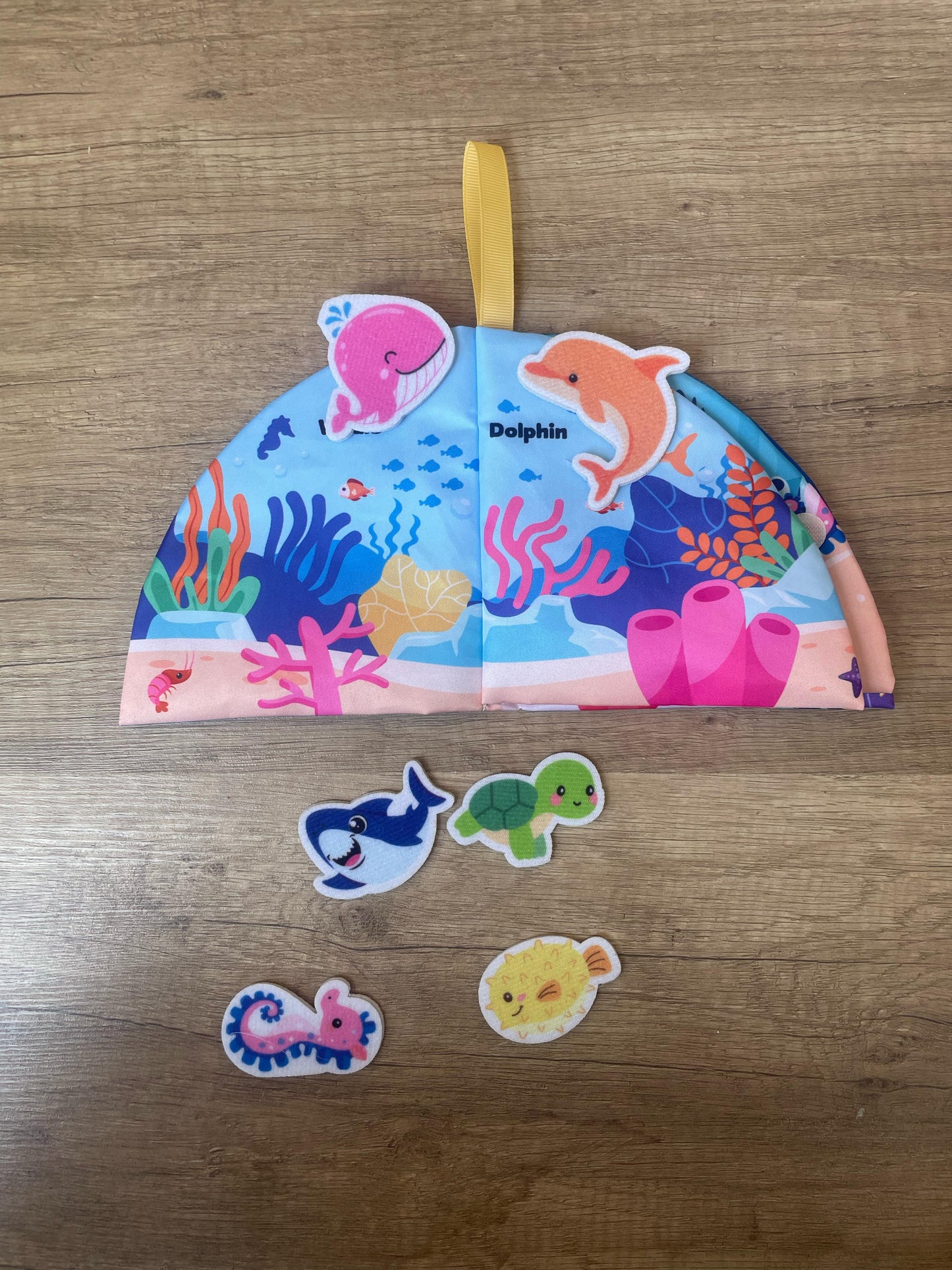 Interactive Cloth Book 🌊🐠