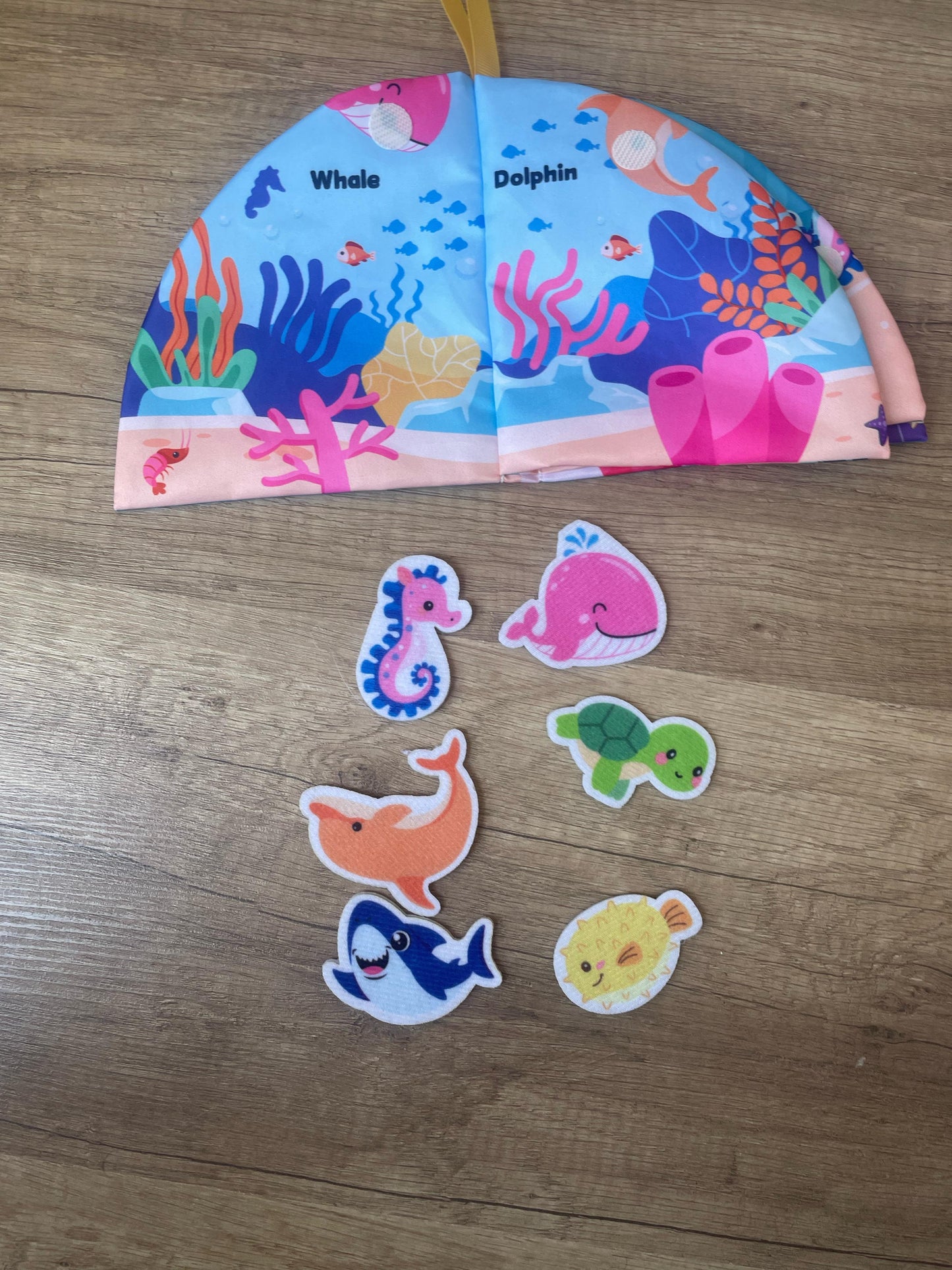 Interactive Cloth Book 🌊🐠