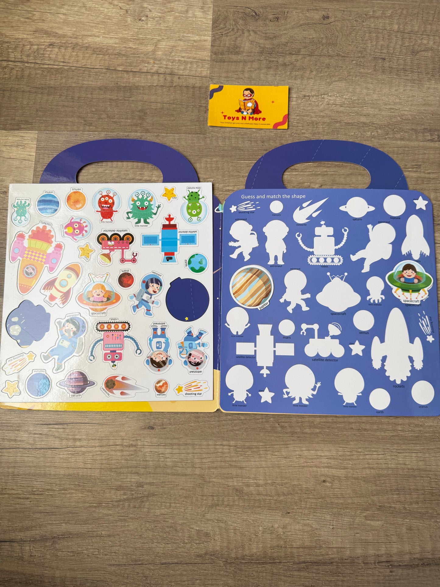 Portable Magnetic Sticker Storybook🦕🚀