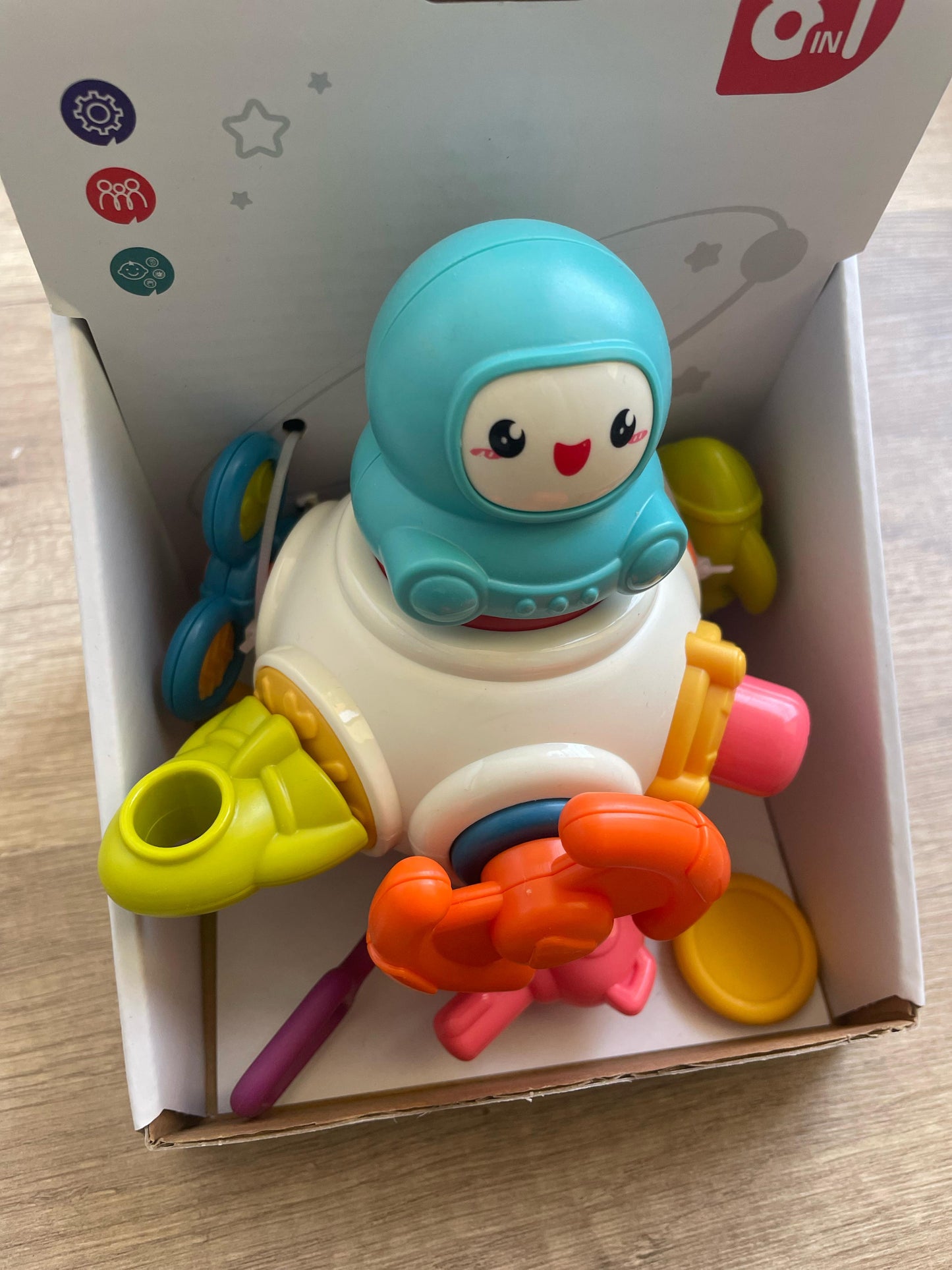 Astronaut Explorer: 8-in-1 Activity Cube🚀