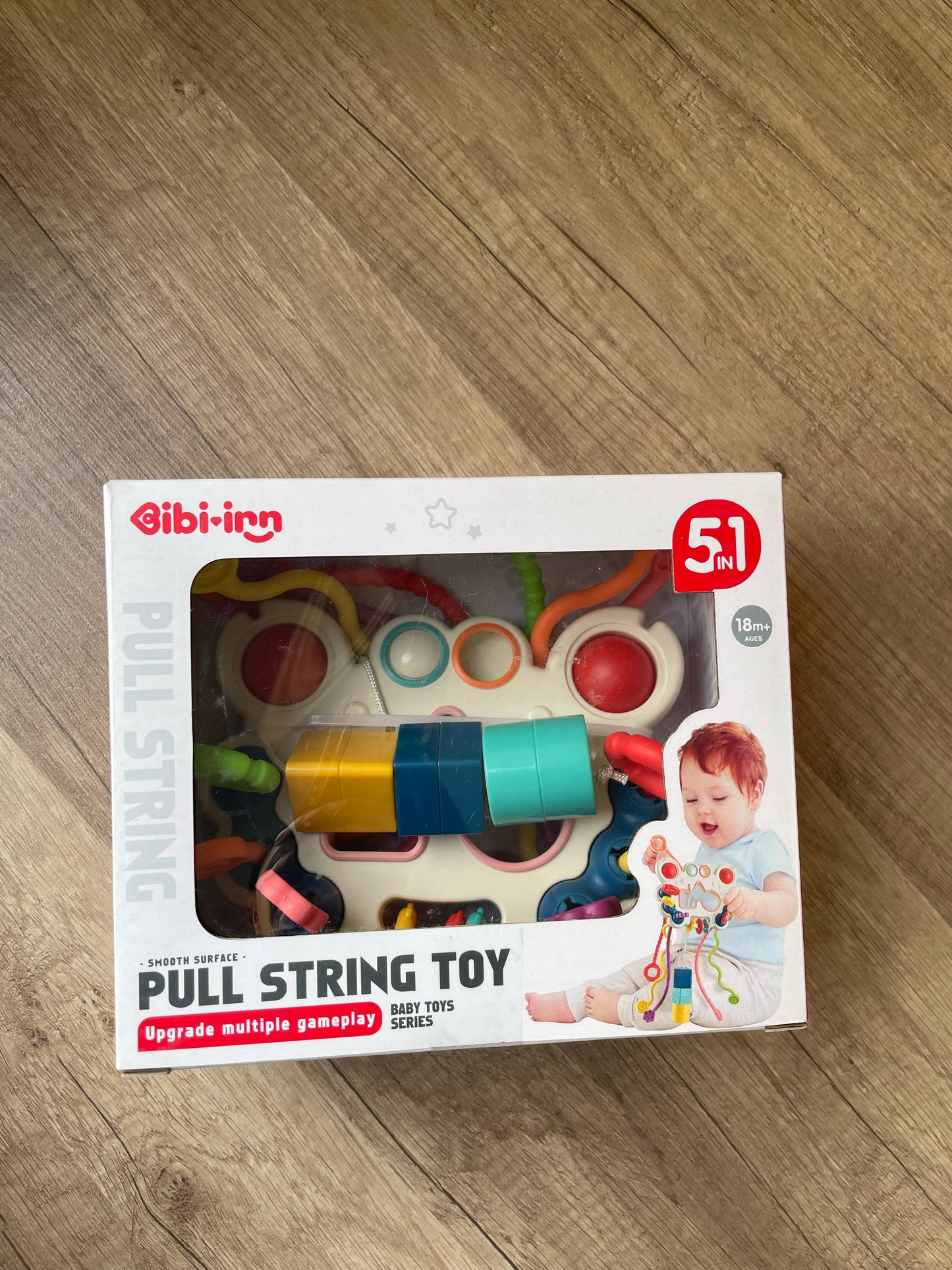 Premium Crab Sensory Activity Station - 6-String Pull & Pop🦀🧠